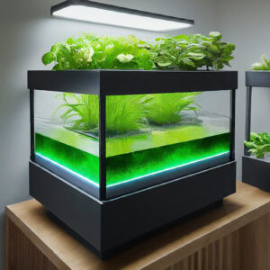 Bacteria-Driven Aquaponics