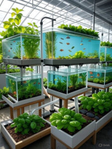 Hybrid Aquaponics Systems