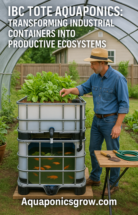 IBC Tote Aquaponics